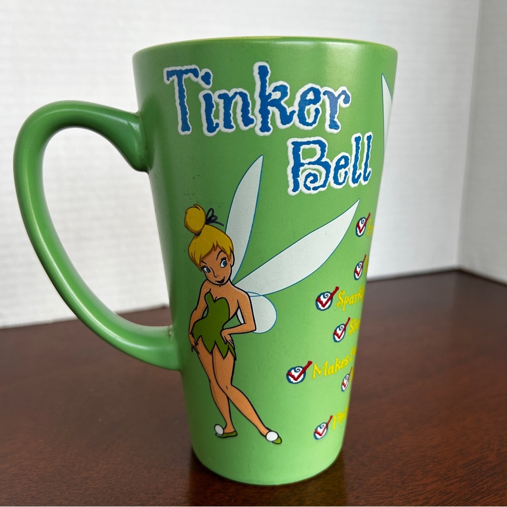 Disney Tinkerbell Peter Pan FairyTall Coffee Tea Mug